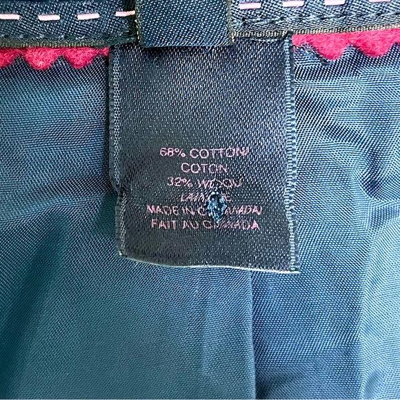 PINK TARTAN Plaid Equestrian Inspired Blazer Velvet Collar Elbow Patches Size 8 - Picture 13 of 13